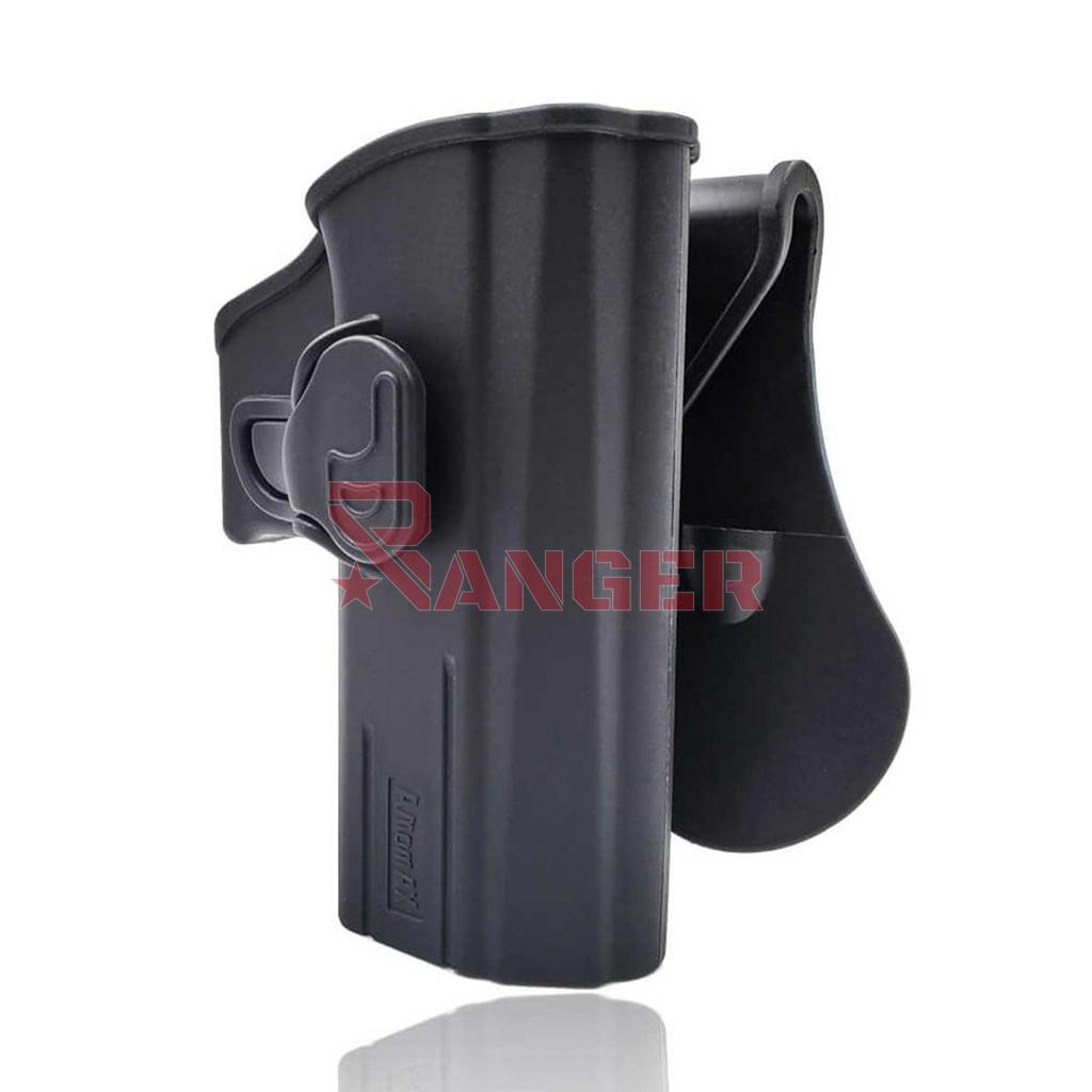 FUNDA PISTOLA RIGIDA AMOMAX SHADOW 2 NEGRA