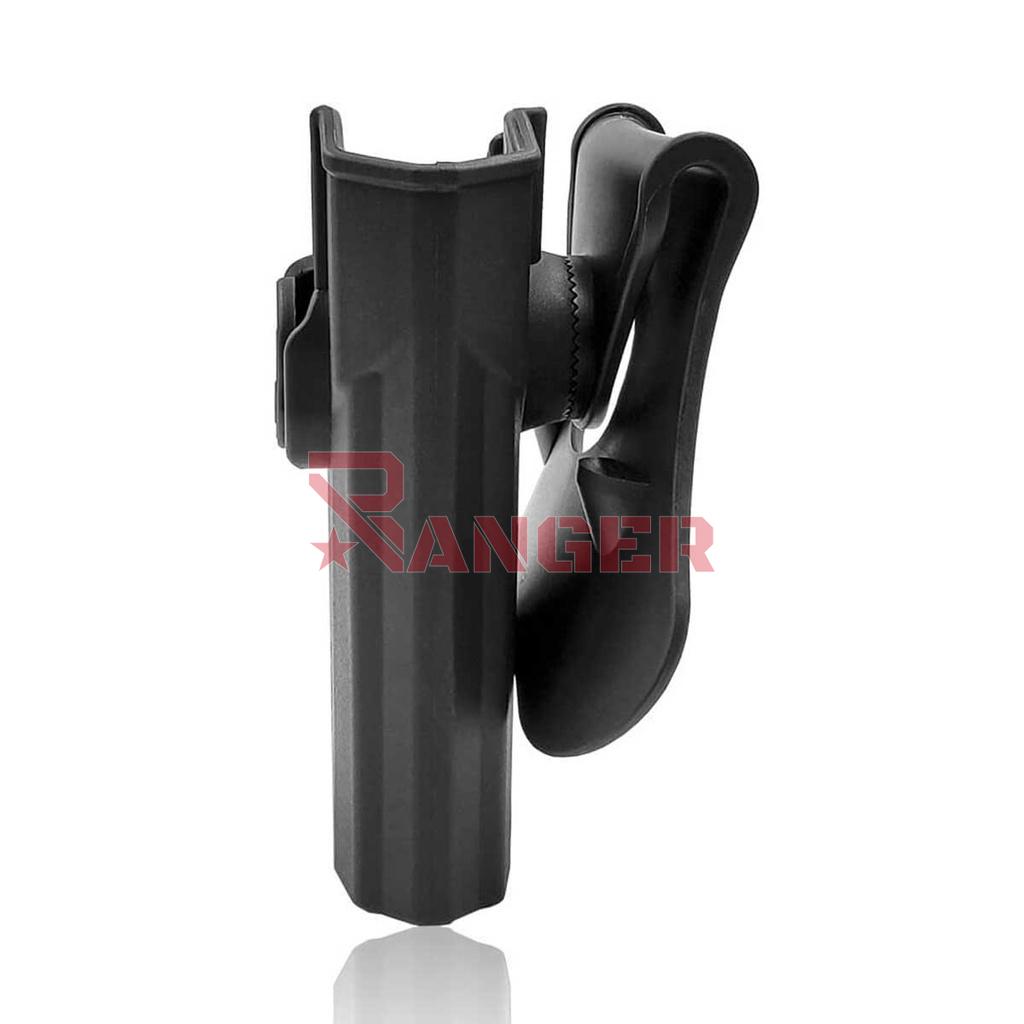 FUNDA PISTOLA RIGIDA AMOMAX SIG SAUER P320 GRANDE NEGRA