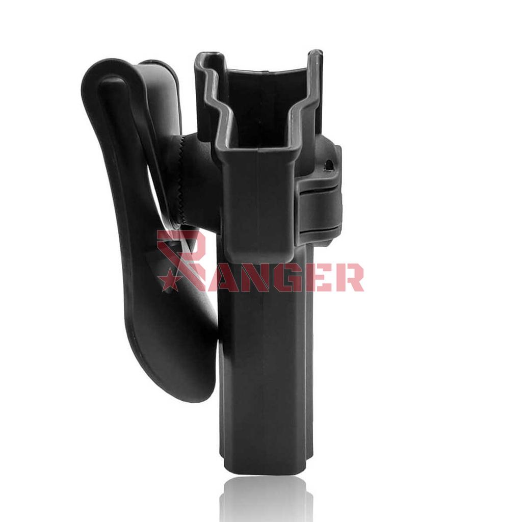 FUNDA PISTOLA RIGIDA AMOMAX SIG SAUER P320 GRANDE NEGRA