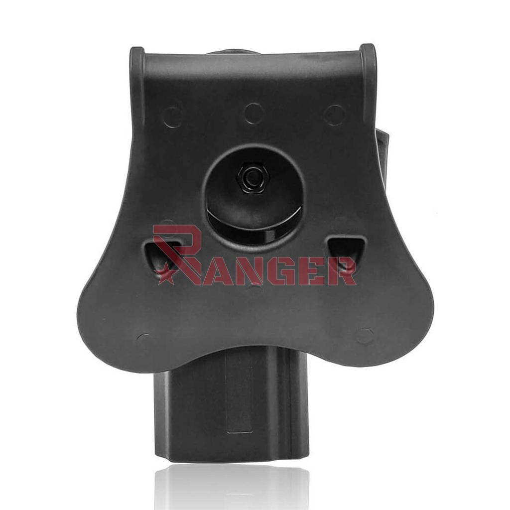 FUNDA PISTOLA RIGIDA AMOMAX SIG SAUER P320 GRANDE NEGRA