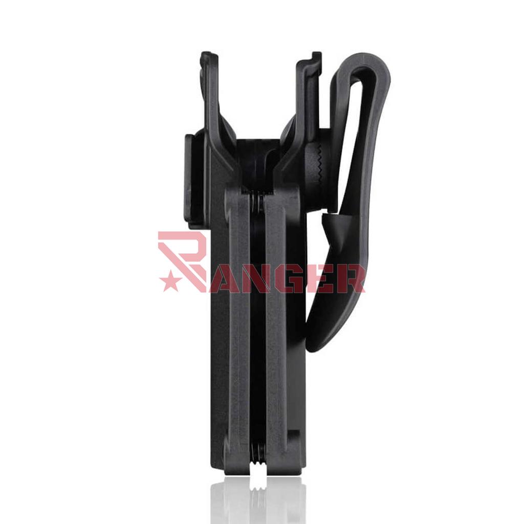 FUNDA PISTOLA RIGIDA AMOMAX  UNIVERSAL AM-UH NEGRA