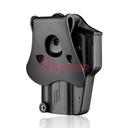 FUNDA PISTOLA RIGIDA AMOMAX  UNIVERSAL AM-UH NEGRA