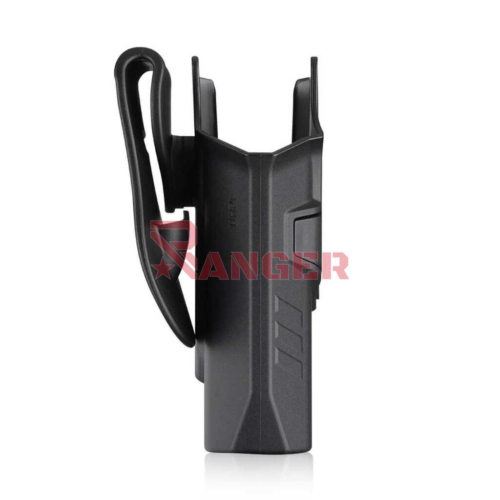 FUNDA PISTOLA RIGIDA CYTAC UNIVERSAL MEGA-FIT NEGRA