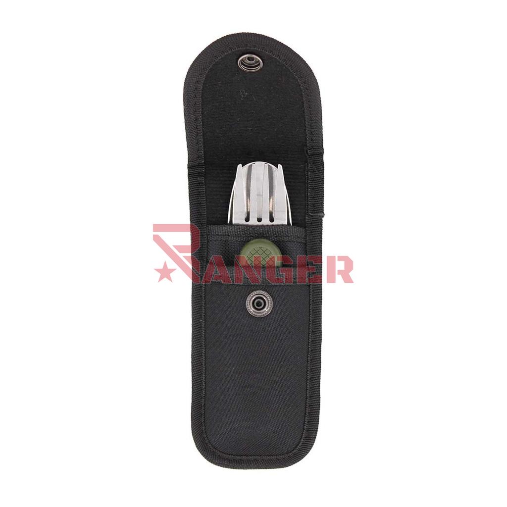 CUBIERTO MILITAR IMMORTAL NAVAJA C/FUNDA CORDURA NEGRO
