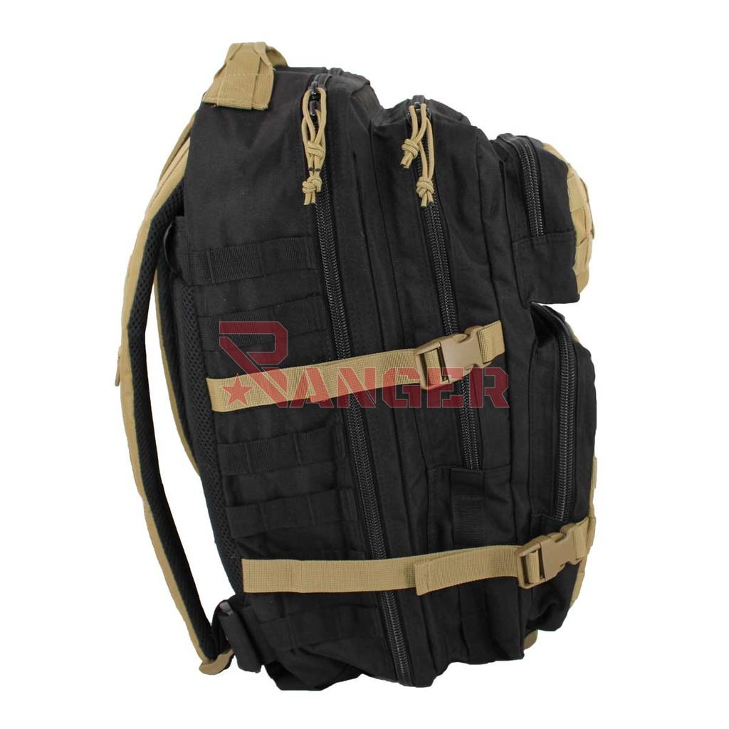 MOCHILA IMMORTAL MOLLE GR. 36L NEGRA-TAN