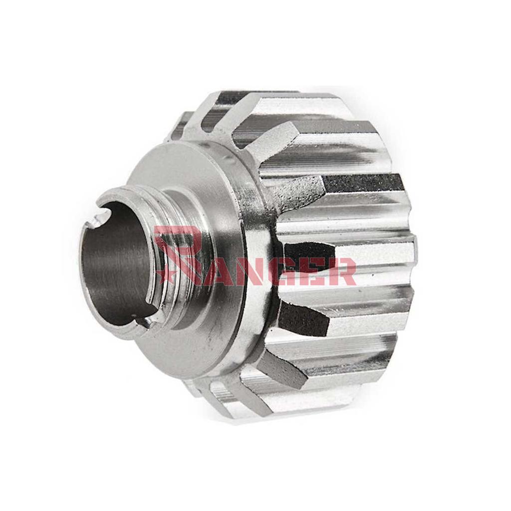 COWCOW A02 SILENCER ADAPTER SILVER