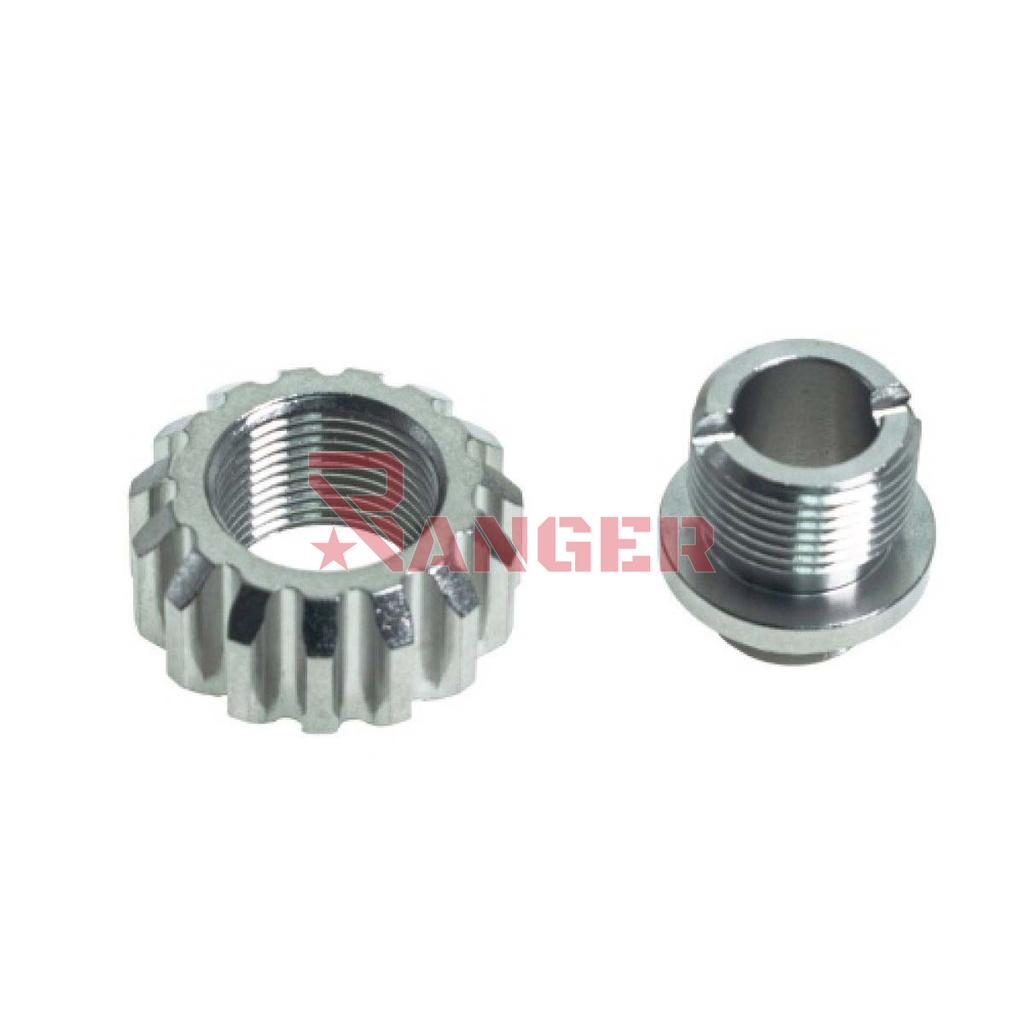 COWCOW A02 SILENCER ADAPTER SILVER