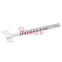 COWCOW AAP01 ALUMINIUM GUIDE ROD SET SILVER