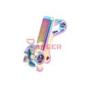 COWCOW MATCH GRADE STAINLESS STEEL HAMMER RAINBOW