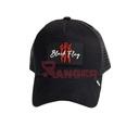GORRA CORSO REJILLA  BLACK FLAG  NEGRA