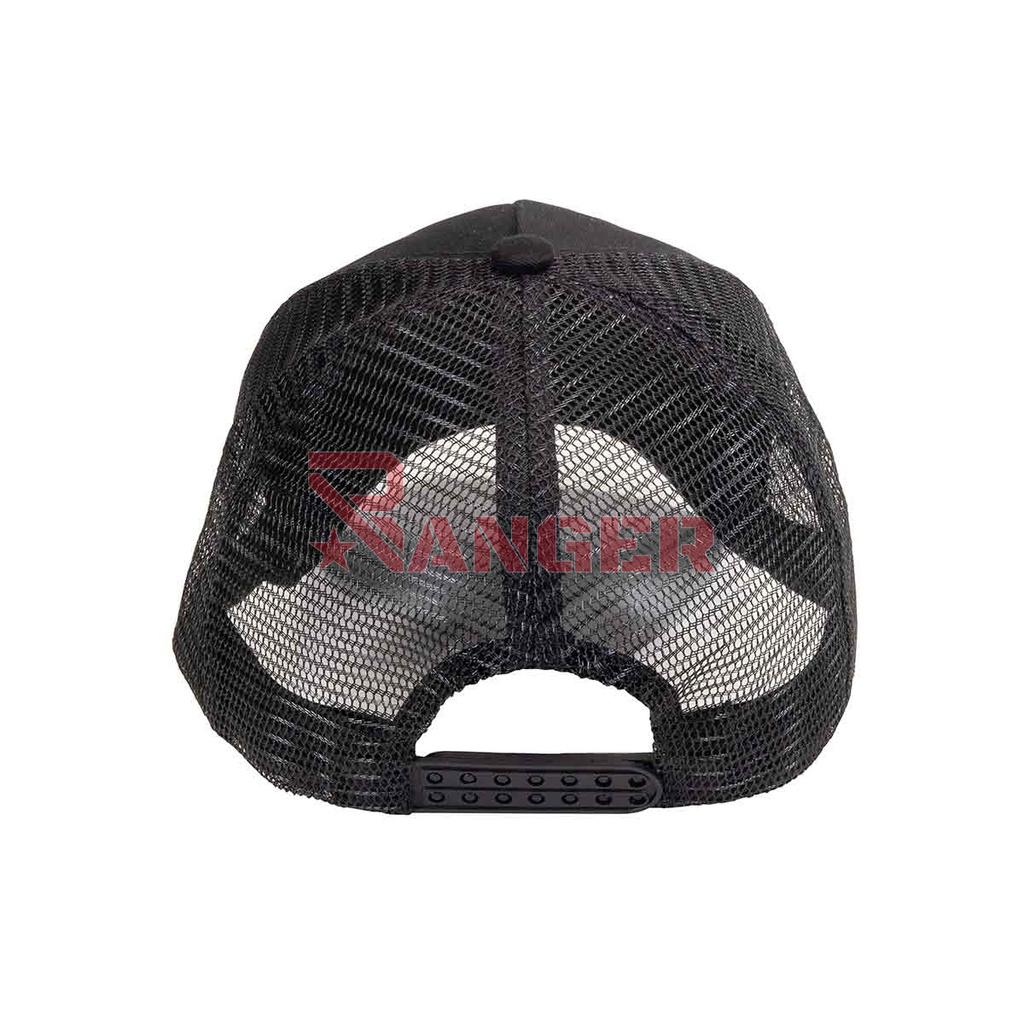 GORRA CORSO REJILLA  BLACK FLAG  NEGRA
