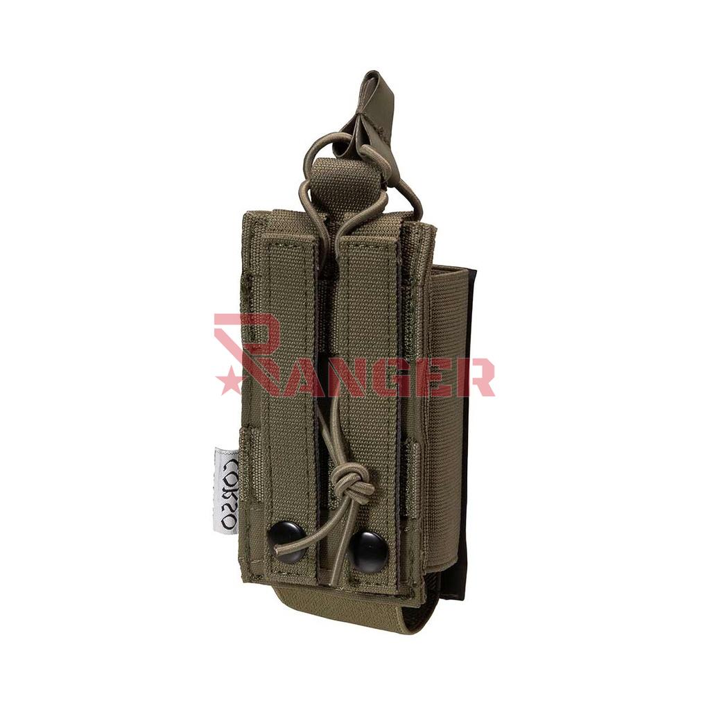 POUCH CORSO WALKIE DAGGER MOLLE RANGER GREEN