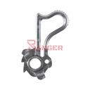COWCOW MATCH GRADE STAINLESS STEEL HAMMER TYPE B SILVER