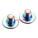COWCOW STAINLESS STEEL GRIP SCREW RAINBOW