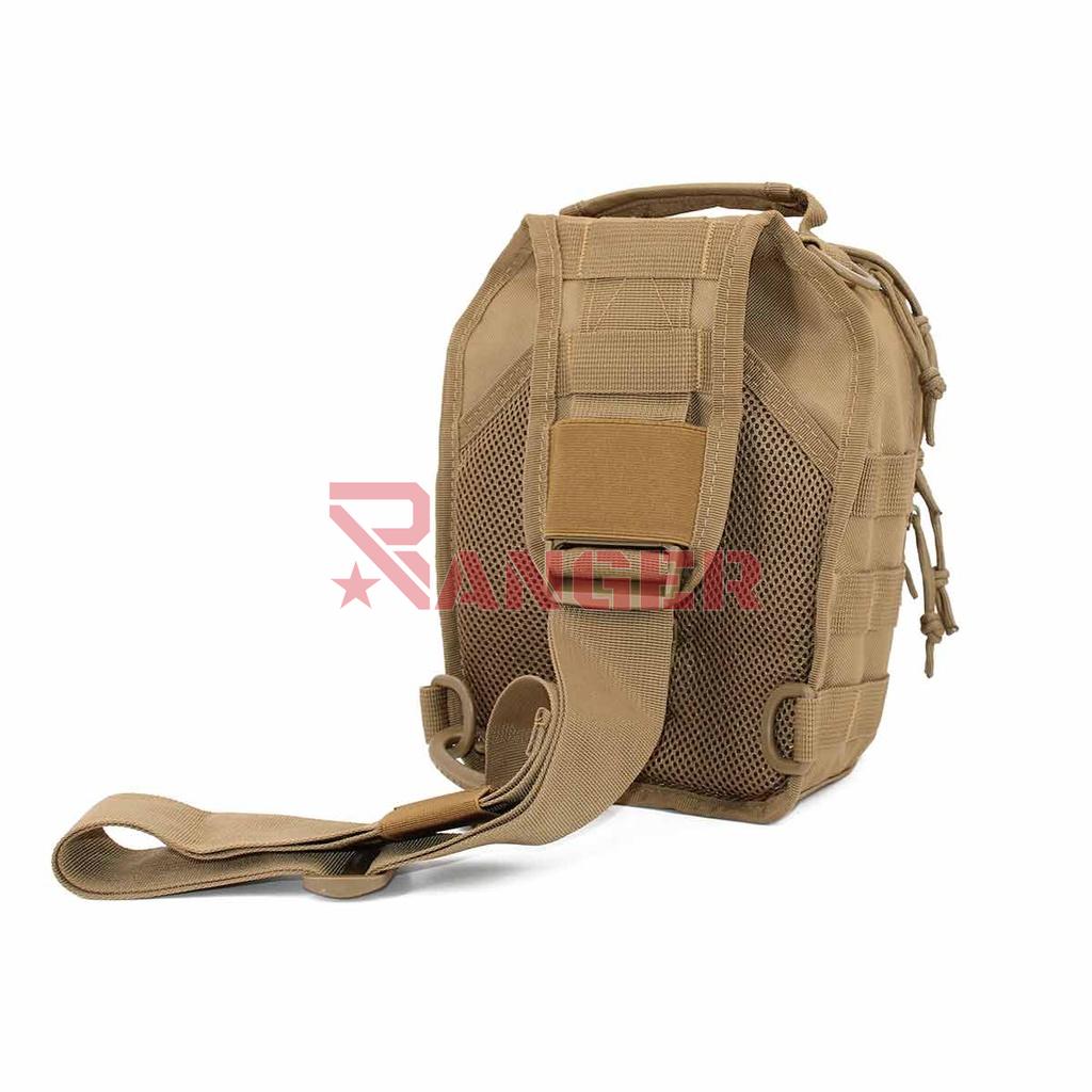 MOCHILA IMMORTAL BANDOLERA COYOTE