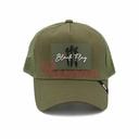 GORRA CORSO REJILLA  BLACK FLAG  VERDE