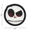 PARCHE IMMORTAL PVC 3D PESADILLA OJOS VERDE-NEGRO