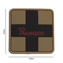 PARCHE IMMORTAL PVC MEDICO TAN-NEGRO