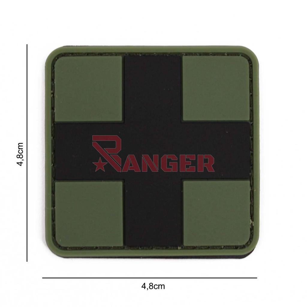 PARCHE IMMORTAL PVC MEDICO VERDE-NEGRO