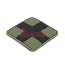 PARCHE IMMORTAL PVC MEDICO VERDE-NEGRO