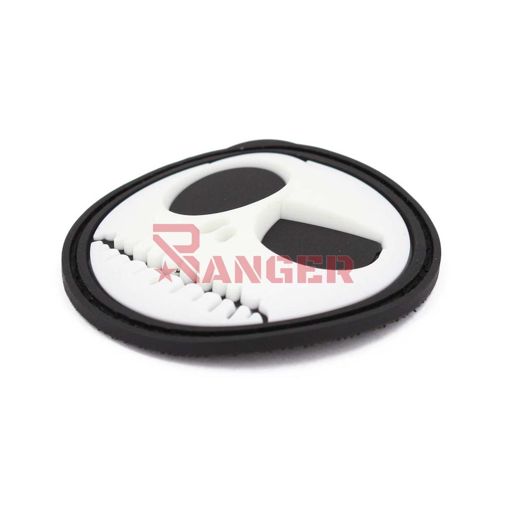 PARCHE IMMORTAL PVC 3D PESADILLA OJOS VERDE-NEGRO