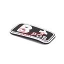 PARCHE IMMORTAL PVC GRUPO SANGUINEO B+ NEGRO
