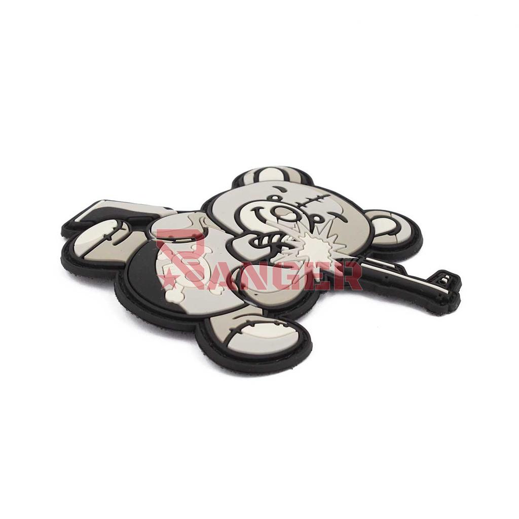 PARCHE IMMORTAL PVC TERROR TEDDY GRIS