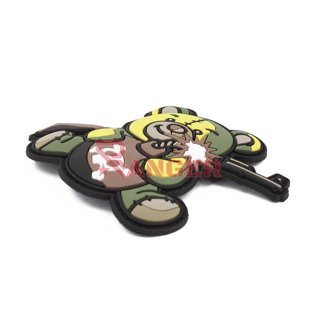 PARCHE IMMORTAL PVC TERROR TEDDY VERDE
