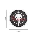PARCHE IMMORTAL PVC 3D PUNISHER DIANA REDONDO PEQ. NEGRO