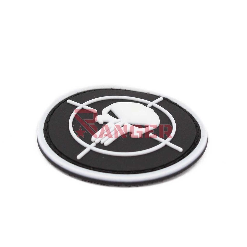 PARCHE IMMORTAL PVC 3D PUNISHER DIANA REDONDO PEQ. NEGRO