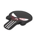 PARCHE IMMORTAL PVC PUNISHER NEGRO-BLANCO