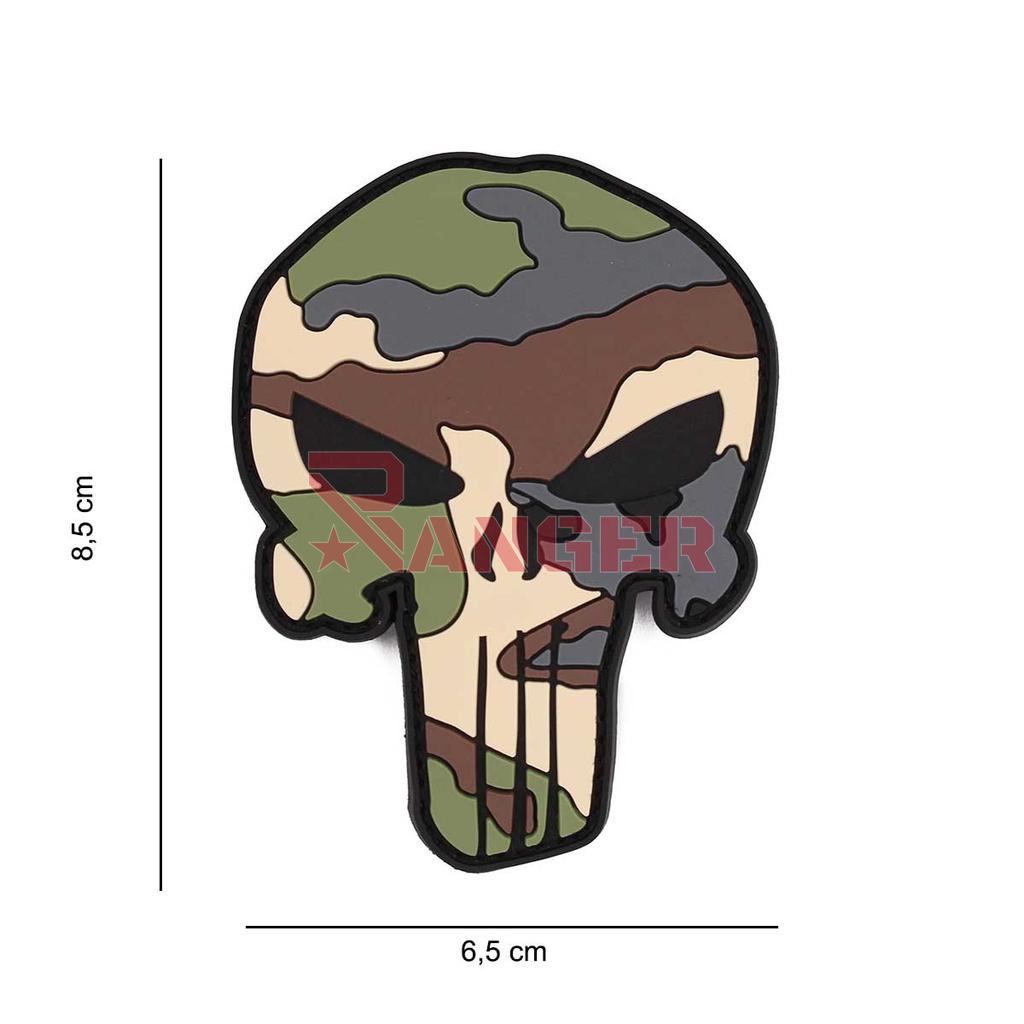 PARCHE IMMORTAL PVC 3D PUNISHER CAMO