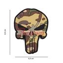 PARCHE IMMORTAL PVC 3D PUNISHER MULTICAM