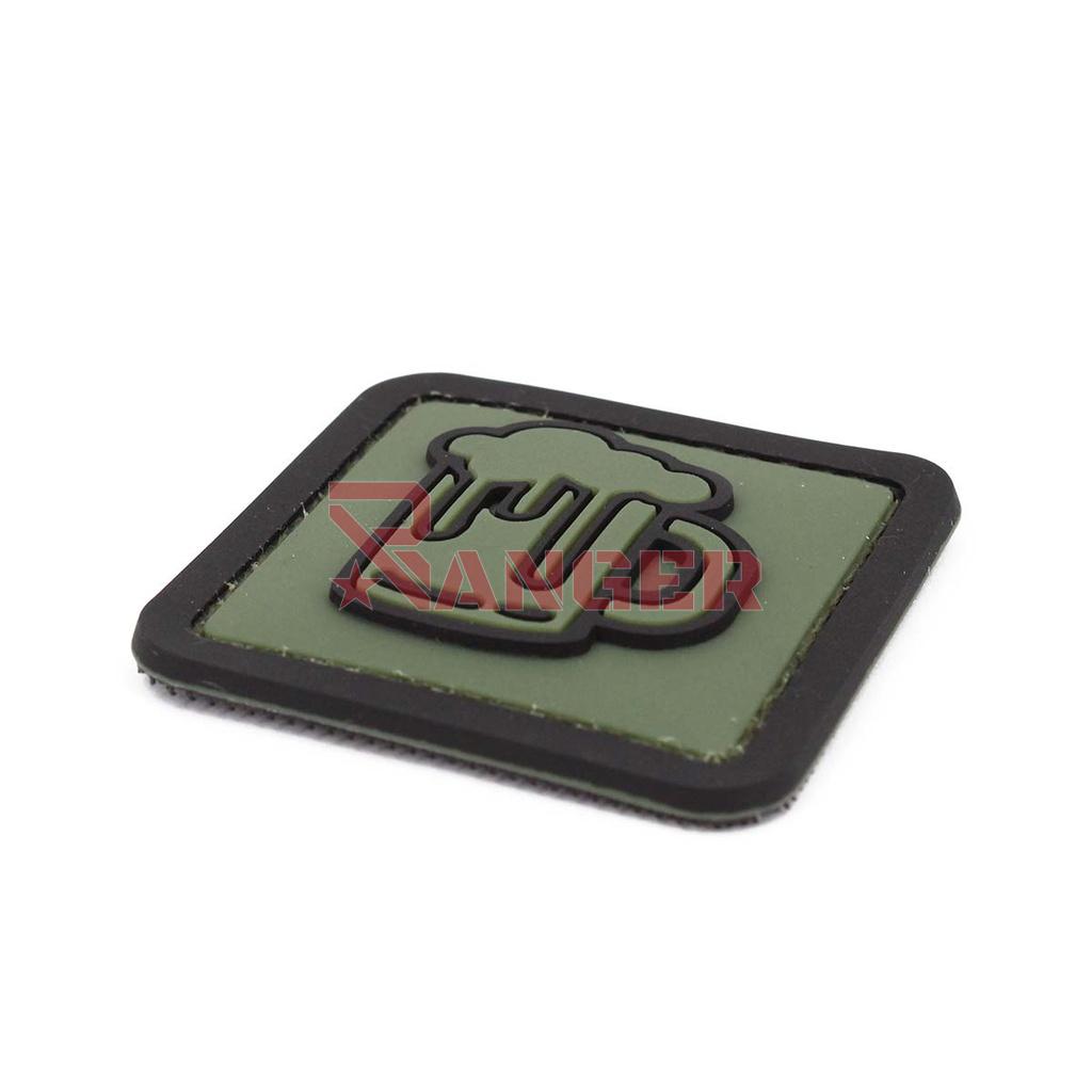 PARCHE IMMORTAL PVC 3D JARRA CERVEZA VERDE