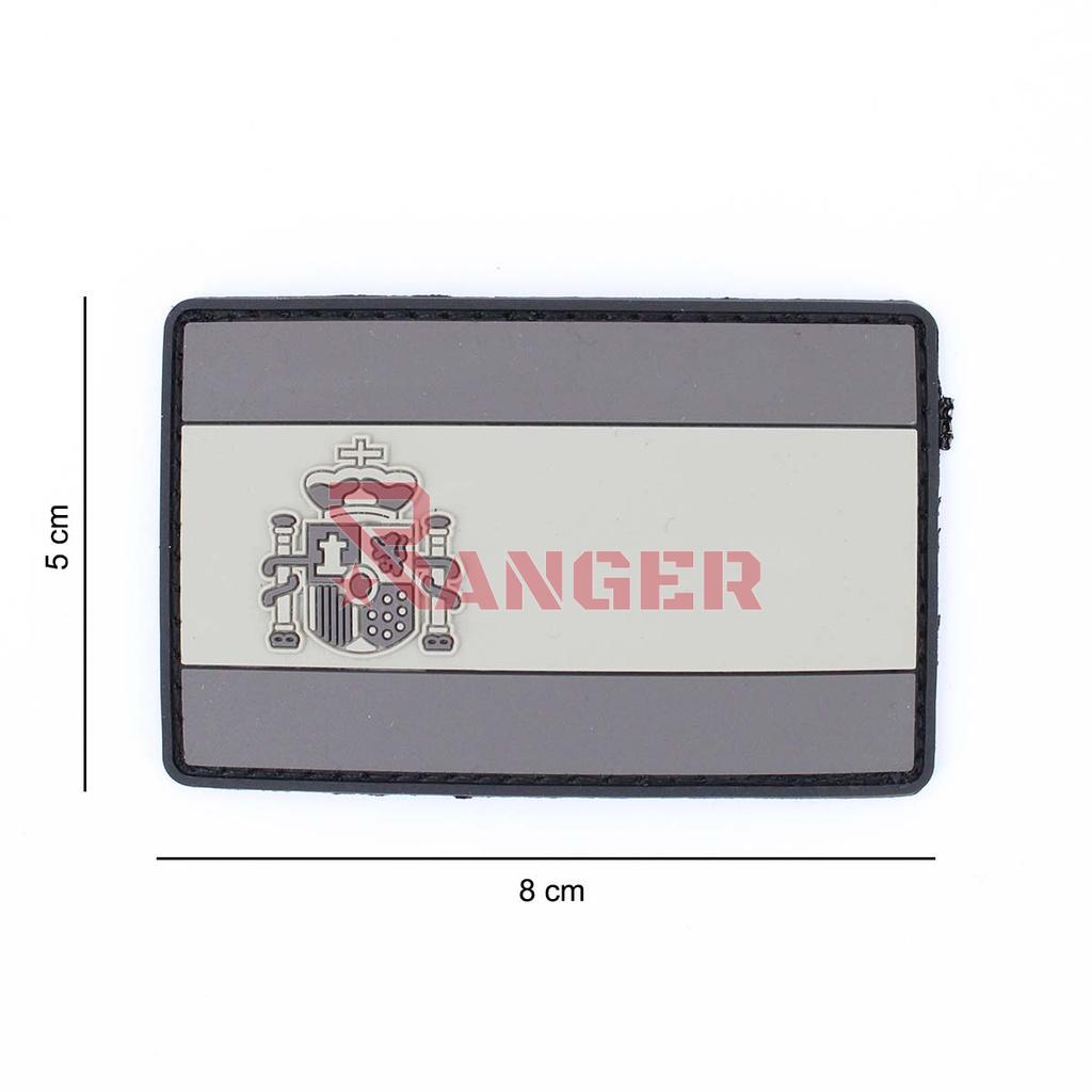 PARCHE IMMORTAL PVC BANDERA ESPAÑA DESIERTO