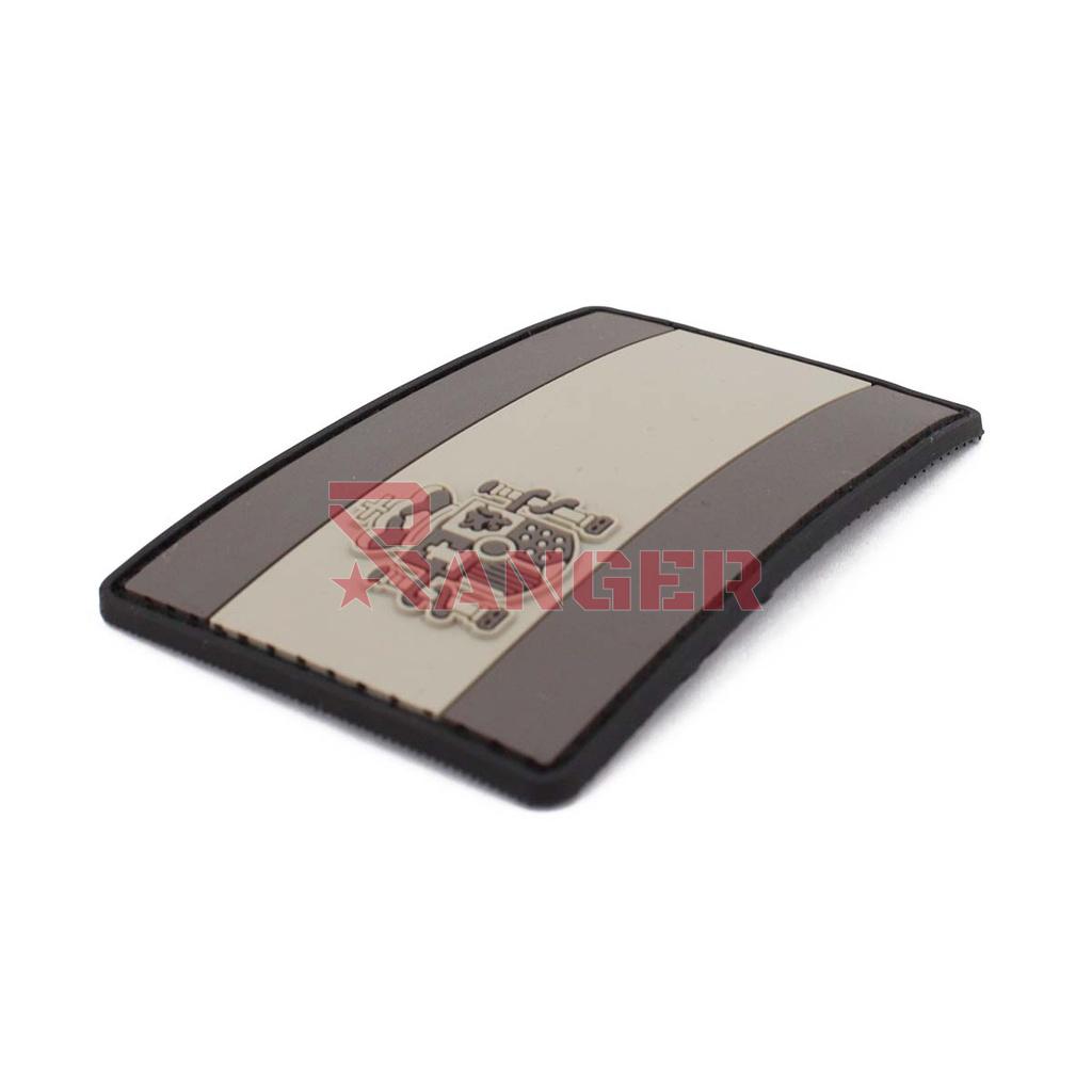 PARCHE IMMORTAL PVC BANDERA ESPAÑA DESIERTO