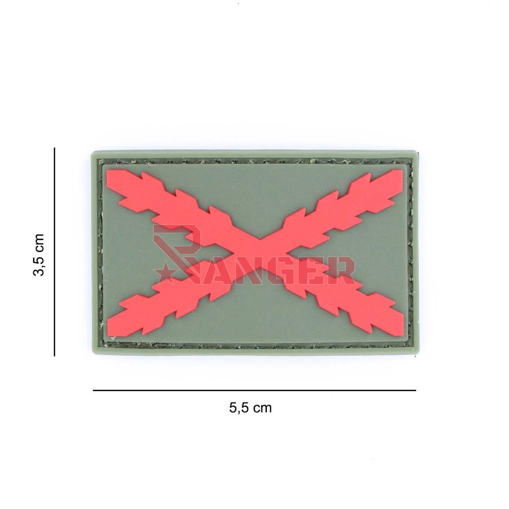 PARCHE IMMORTAL PVC BORGOÑA PEQ. VERDE