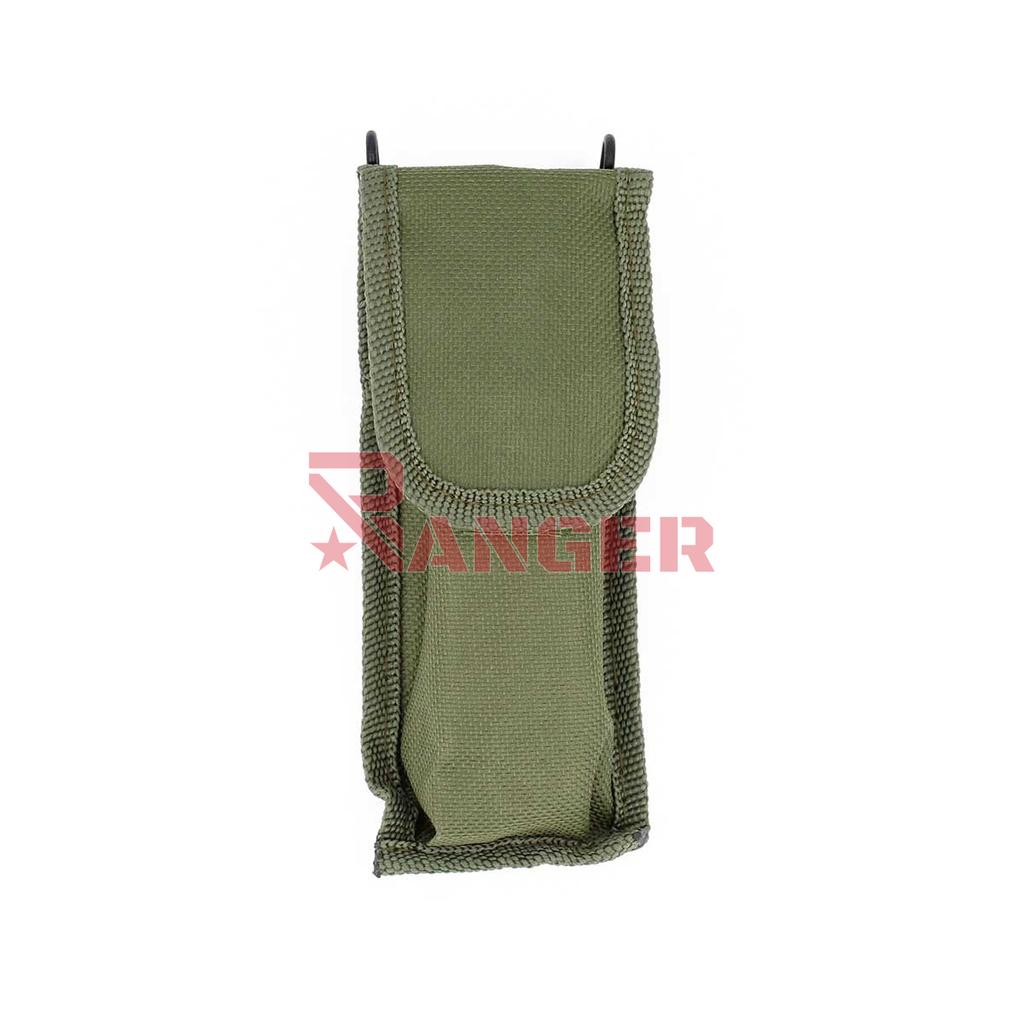 CUBIERTO MILITAR IMMORTAL NAVAJA Y CUCHILLO C/FUNDA NYLON VERDE