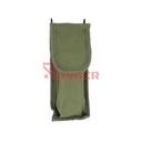 CUBIERTO MILITAR IMMORTAL NAVAJA Y CUCHILLO C/FUNDA NYLON VERDE