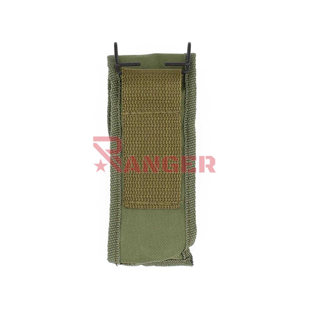 CUBIERTO MILITAR IMMORTAL NAVAJA Y CUCHILLO C/FUNDA NYLON VERDE