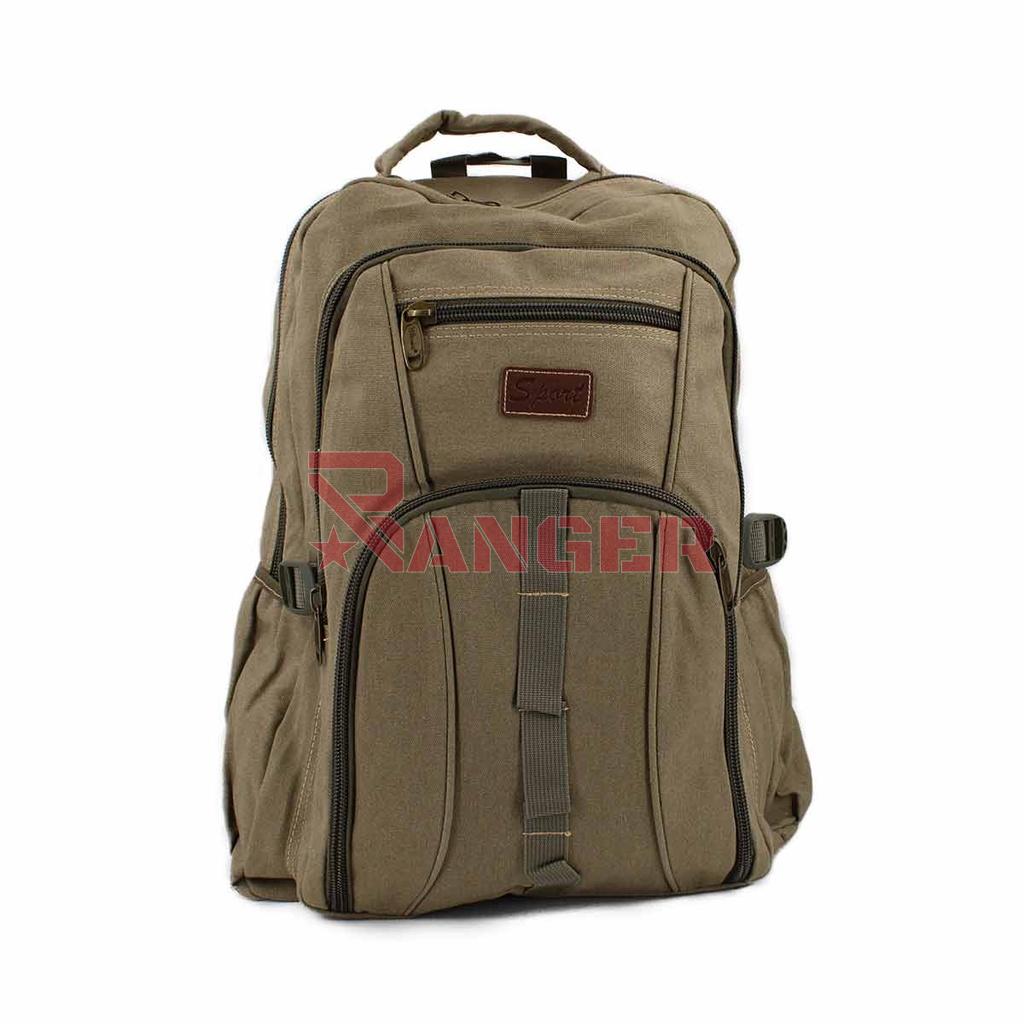 MOCHILA CANVAS SPORT TAN
