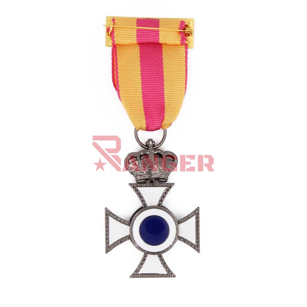 MEDALLA CRUZ CONSTANCIA TROPA PLATA