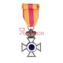 MEDALLA CRUZ CONSTANCIA TROPA PLATA