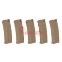CARGADOR FUSIL SPECNA ARMS M4 125RDS STANDARD TAN