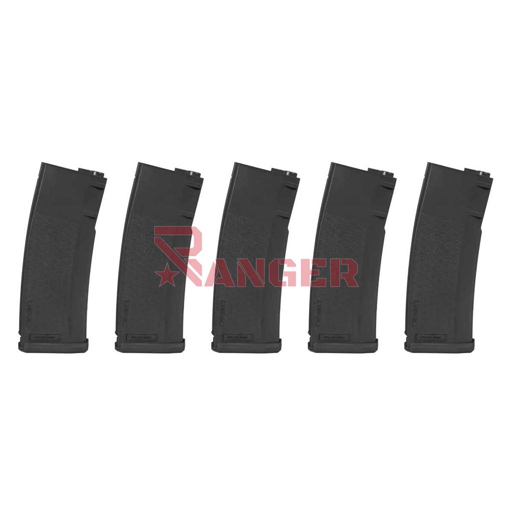CARGADOR FUSIL SPECNA ARMS M4 5PCS 125RDS NEGRO