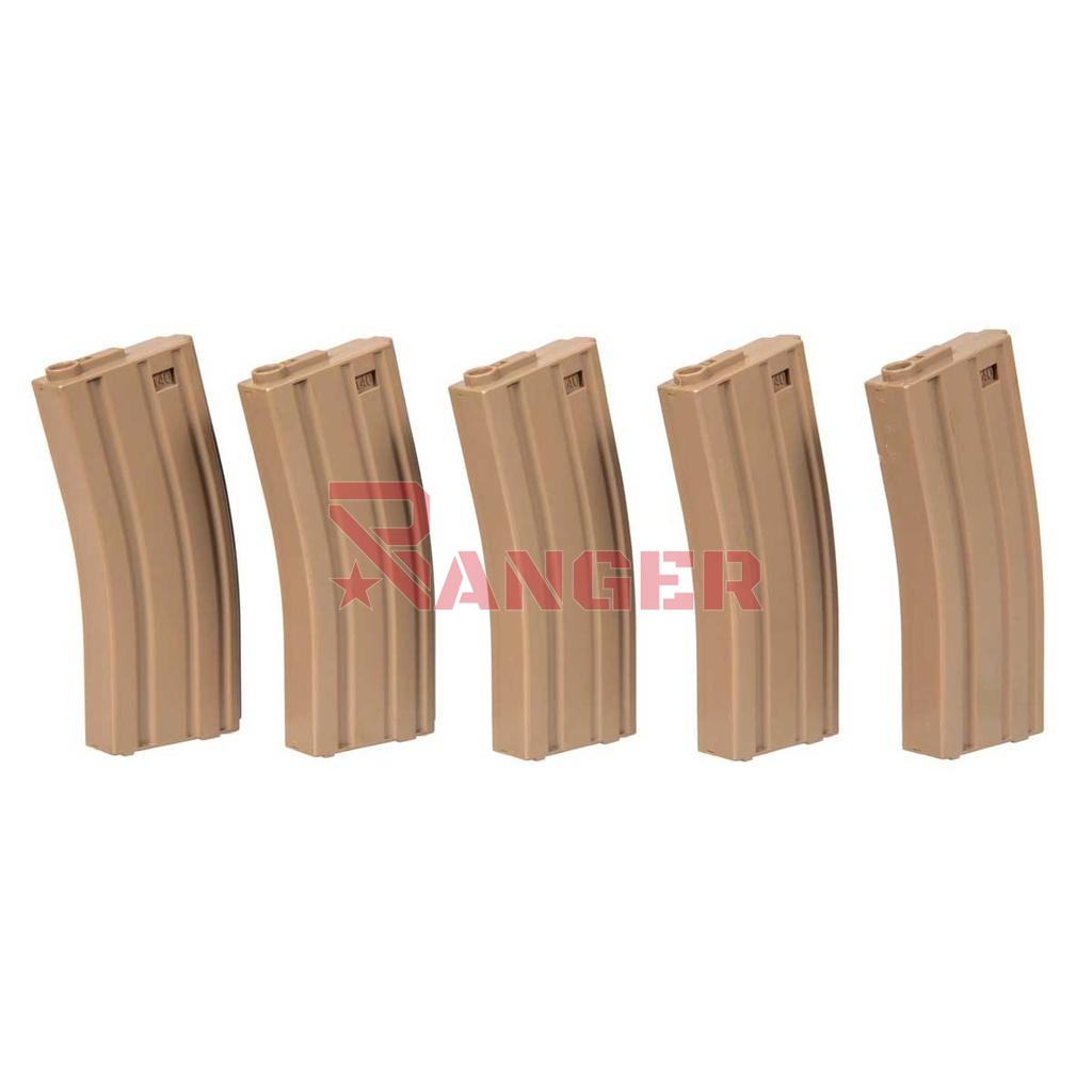 CARGADOR FUSIL SPECNA ARMS M4 140RDS 5PCS TAN