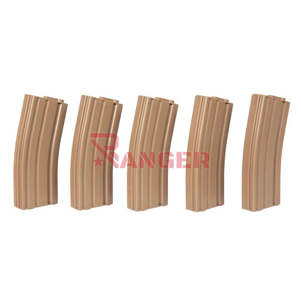 CARGADOR FUSIL SPECNA ARMS M4 140RDS 5PCS TAN