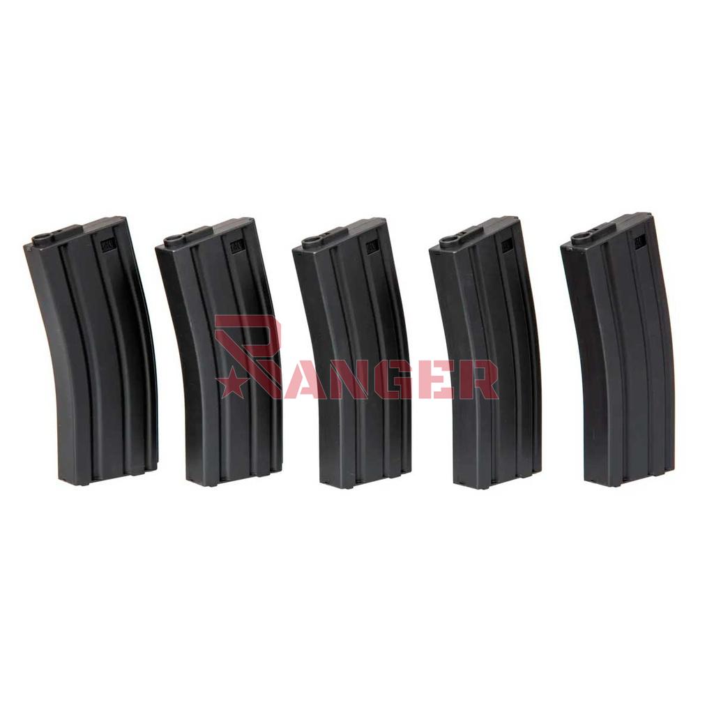 CARGADOR FUSIL SPECNA ARMS M4 120RDS 5PCS NEGRO