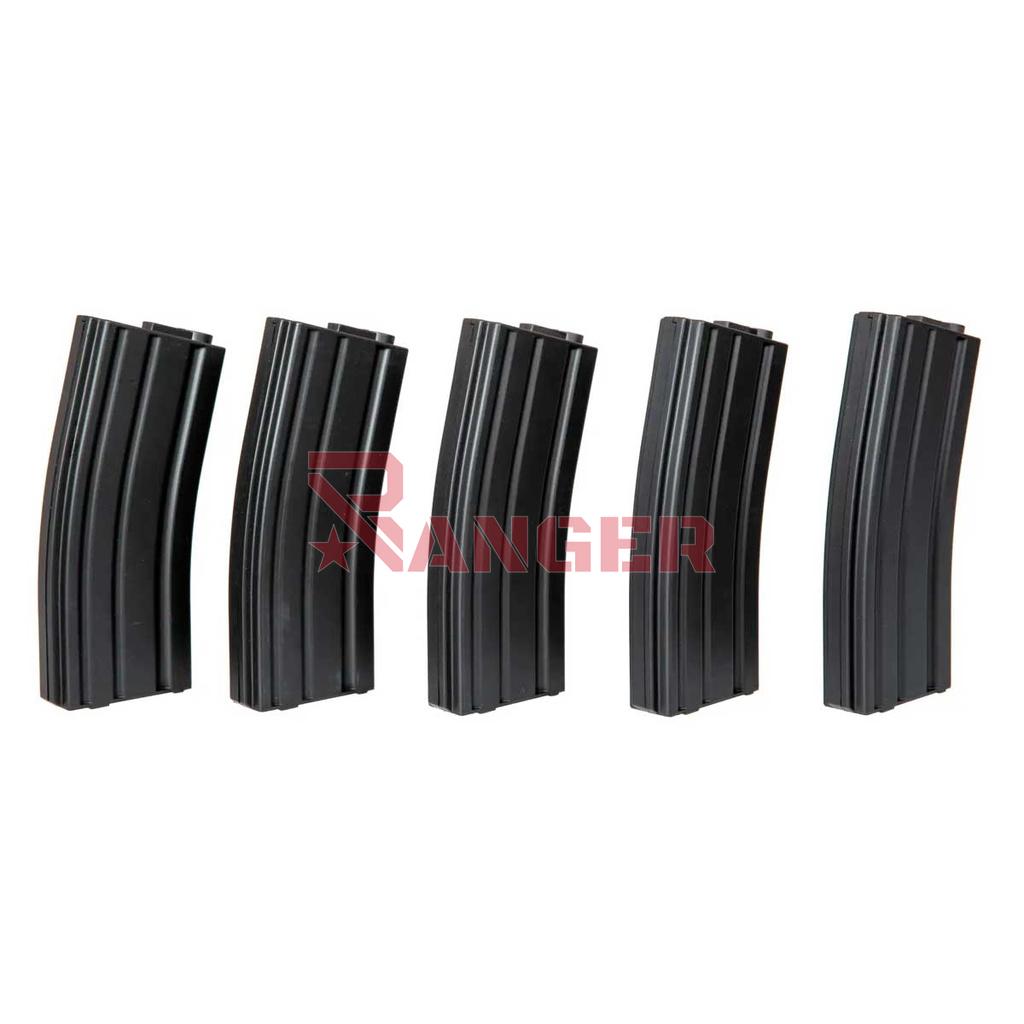 CARGADOR FUSIL SPECNA ARMS M4 120RDS 5PCS NEGRO