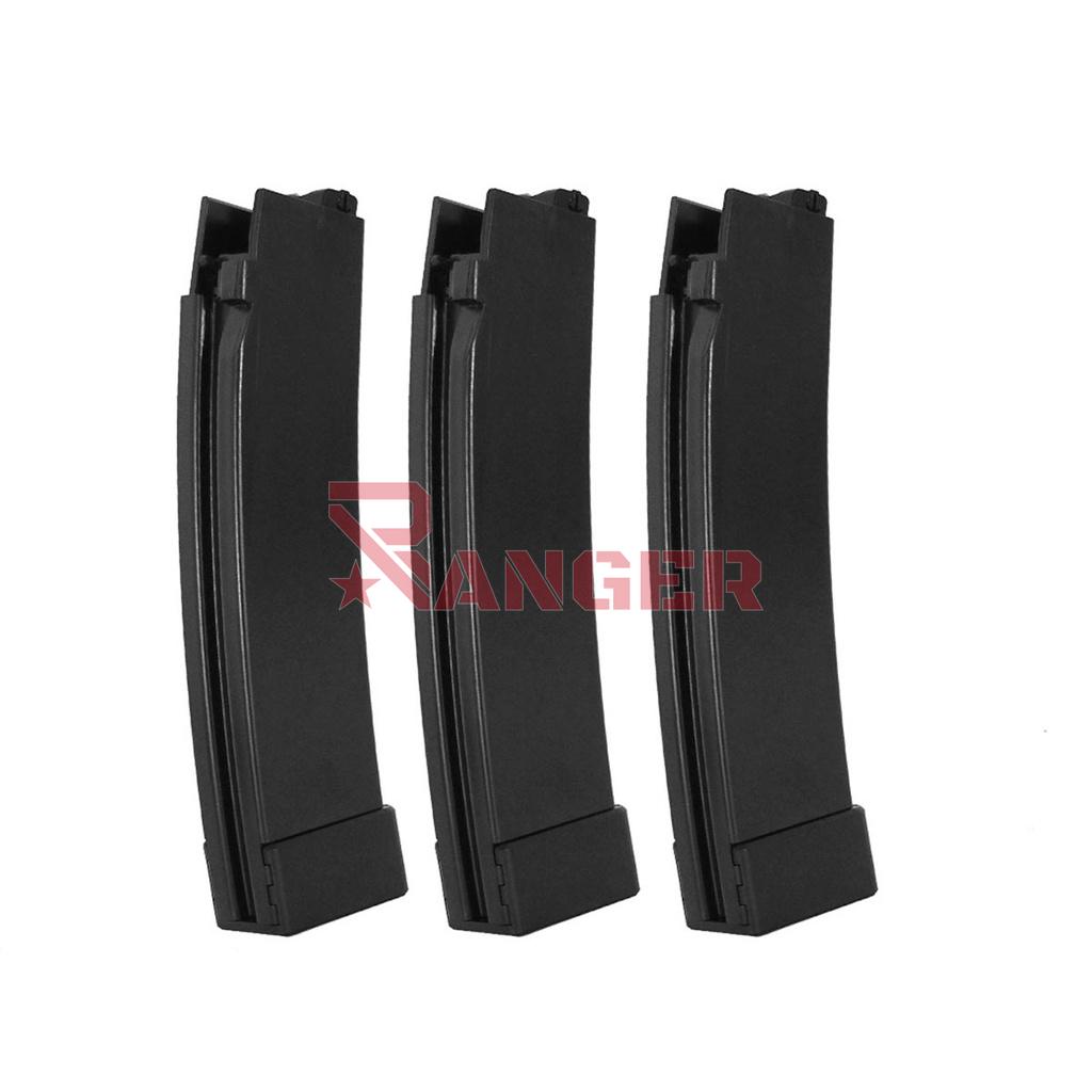 CARGADOR FUSIL ASG SCORPIO EVO 3PCS 75RDS NEGRO